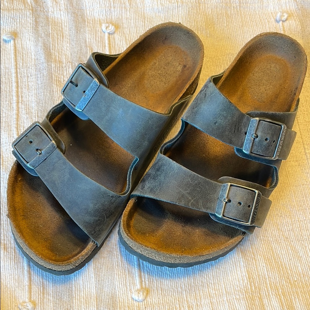 Birkenstock Arizona Black Oiled Leather